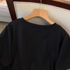Plus Size Loose Mid-Length Short-Sleeve T-Shirt for Women (200-350 Jin)