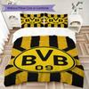 Dortmund Pattern Bedding uilt Set uilt Cover Pillowcase Home Decoration Birthday Gift (1 * duvet cover + 2 * pillowcase  without core)29