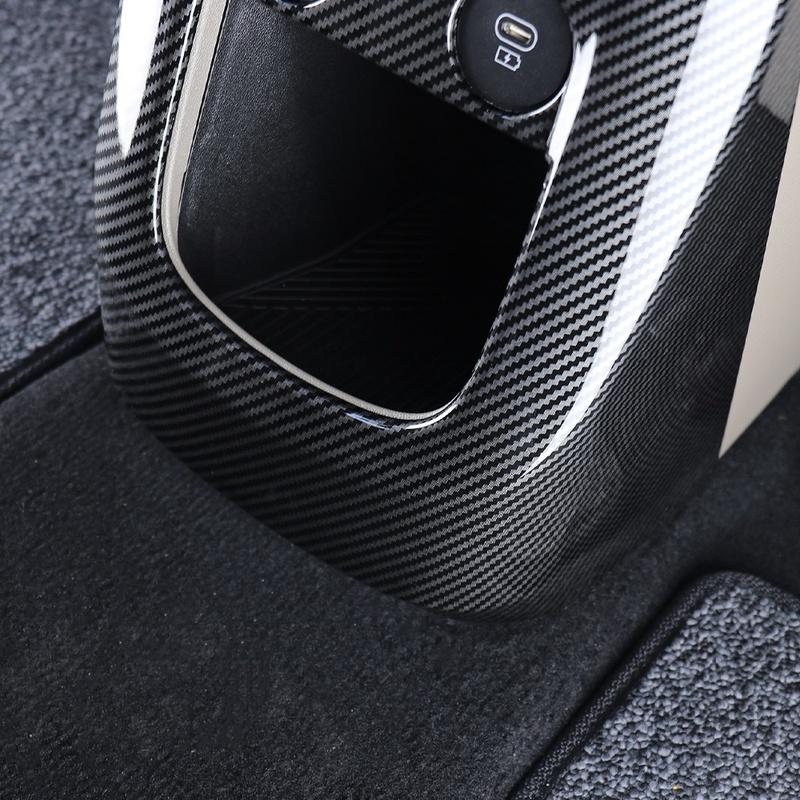 Car Interior Rear Air Vent Decorative Frame Cover Shift Extension Frame ABS Material for Hyundai IONIQ 5 -2025 Accessories