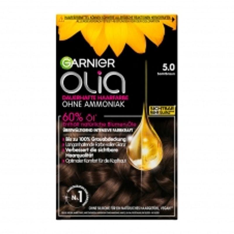 Garnier Olia Hair Color 5.0 Velvet Brown