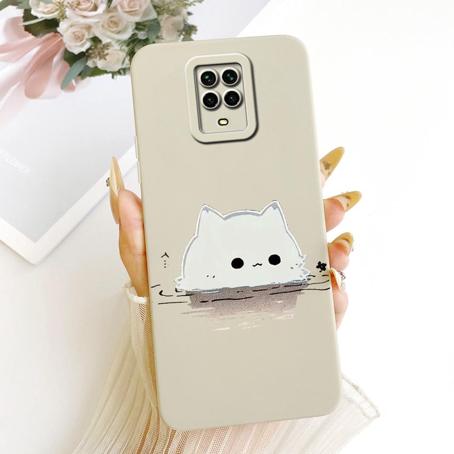 For Xiaomi Redmi Note 9 Pro Max Case Note 9S Cute Cat Cartoon Cover Shockproof Phone Case For Redmi Note 9 Pro Note9 S Soft Bags