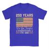 Streetwear TShirt Summer America 250 Merchandise Anniversary USA Flag American 250th TShirts Cotton Tee Shirt for Unisex Clothing