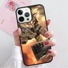 Synth Synthesizer cat Pattern Phone Case Cover For iPhone 17 Air 15 16e Pro Max 14 13 12 11 Pro Max Plus Coque