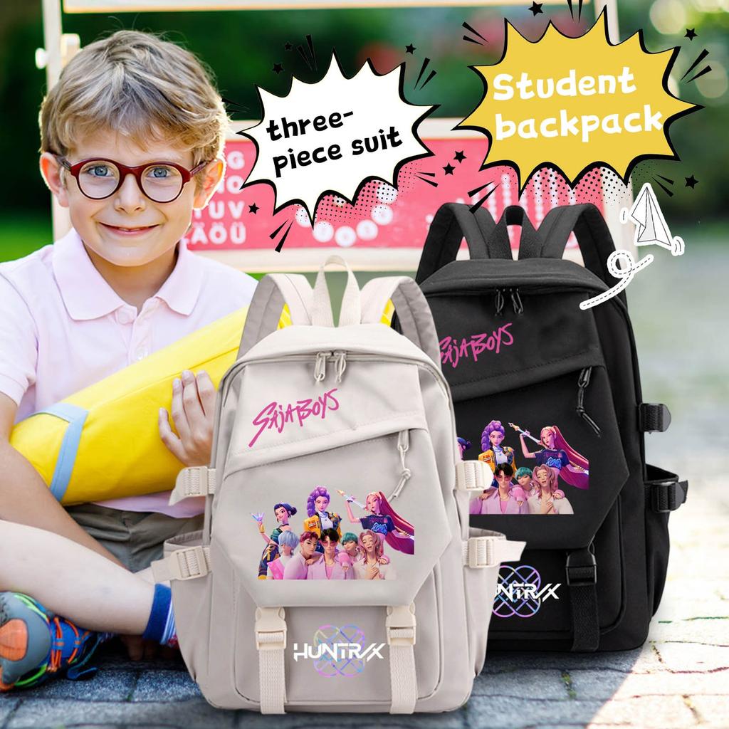 Backpack, Back To School, Cartoon Cute Travel Backpack Print Peripheral Double-shoulder Backpack For Teenagers, Students, Boys And Girls