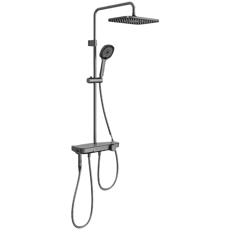 JOMOO Piano Key Shower Faucet Set with Large Shelf