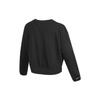 Nike Standard Issue Embroidered Logo Knit Sport Crewneck Sweatshirt Women Tops Black DD9256-010