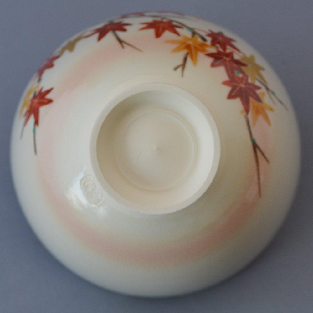 Shoho Matcha Bowl Autumn Leaves Kyo-yaki Kiyomizu-yaki K2-3