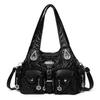 Women's Handbag Large Capacity Commuting Shoulder Bag PU Crossbody Bag