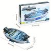 Navy Battleship Shooting Desková hra Hračky Bitevní střelba pro 2 hráče Hra Marbles Dospělí a děti Rodinná Party Game Boy Dárek k narozeninám, herní dárek