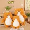 Adorable Plush Angry Fat Cat Stuffed Toy Perfect For Kids Birthday Gifts And Decor