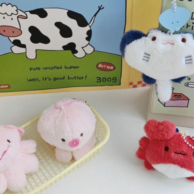 

bookaz [bookaz] Sea Friends Keychain crab