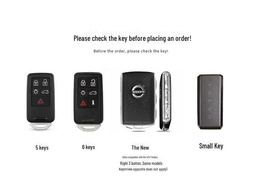 Handmade Volvo Key Cover for XC60, XC90, S90