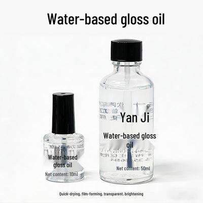 Quick-Drying Transparent Gloss Varnish for Model Painting - Dustproof, Brightening Sealant