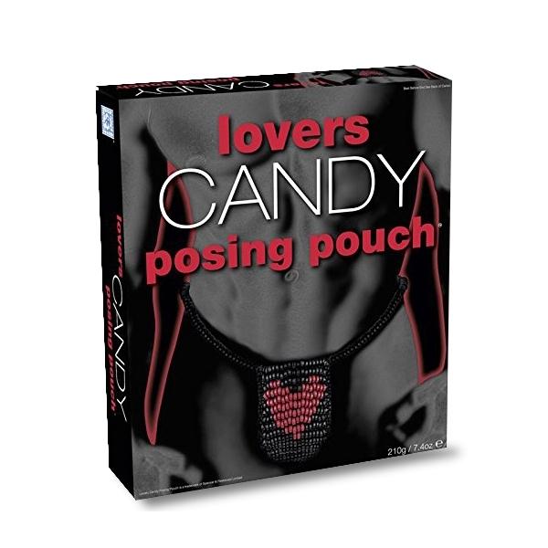 Men's Edible Candy Thong with Sexy Heart