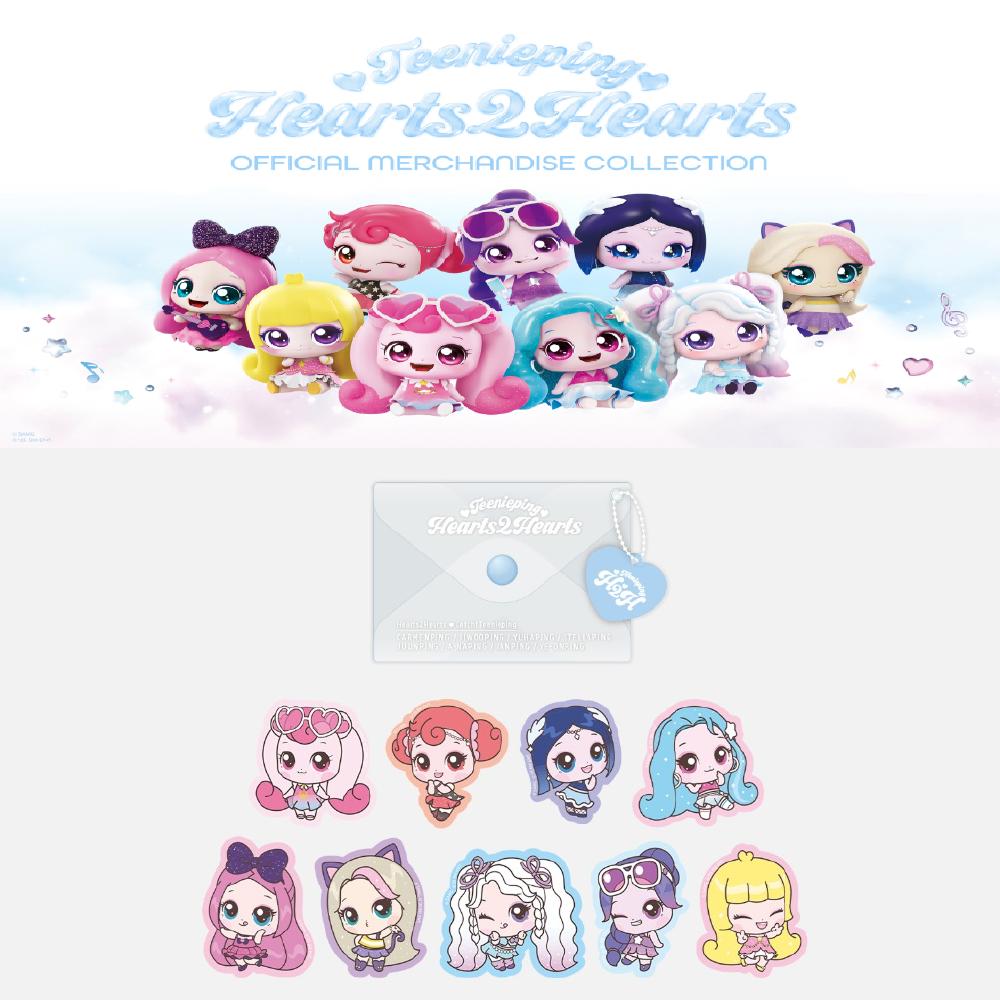 

Набор кошелек для наклеек Teenieping X Hearts2Hearts