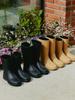 Komorebi Museum Km349 Signature Round Toe Rain Boots | Short & Mid-Length (2 Types) | 2 Colors