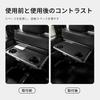 ZUNDUO Set of Passenger Seat Open Tray Passenger Seat Glove Box Seatback Table Door Side and Seat Lower Box for Toyota Voxy and Noah 80 Series 2014