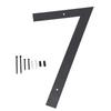 16 Inch Large Modern House Number Big Metal Floating Home Address Number for Outside Outdoor