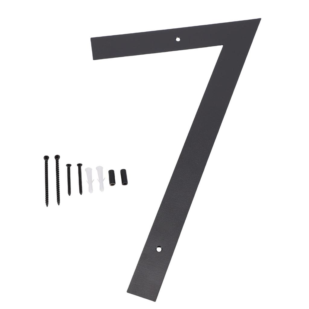 16 Inch Large Modern House Number Big Metal Floating Home Address Number for Outside Outdoor