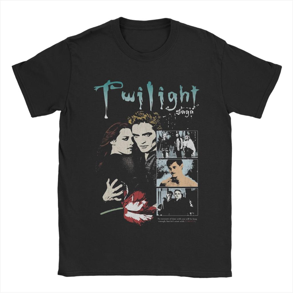 Creative Edward Cullen Vintage 90s Twilight TShirts for Unisex O Neck Pure Cotton T Shirt Short Sleeve Tee Shirt Clothing