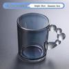Shangqi Dazzling Bubble Glass Coffee Cup with Handle