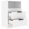 Schlichter Und Eleganter Nachttisch Mit Schubladen, Beistellschrank, Niedriger Aufbewahrungsschrank, 40 X 36 X 69 Cm