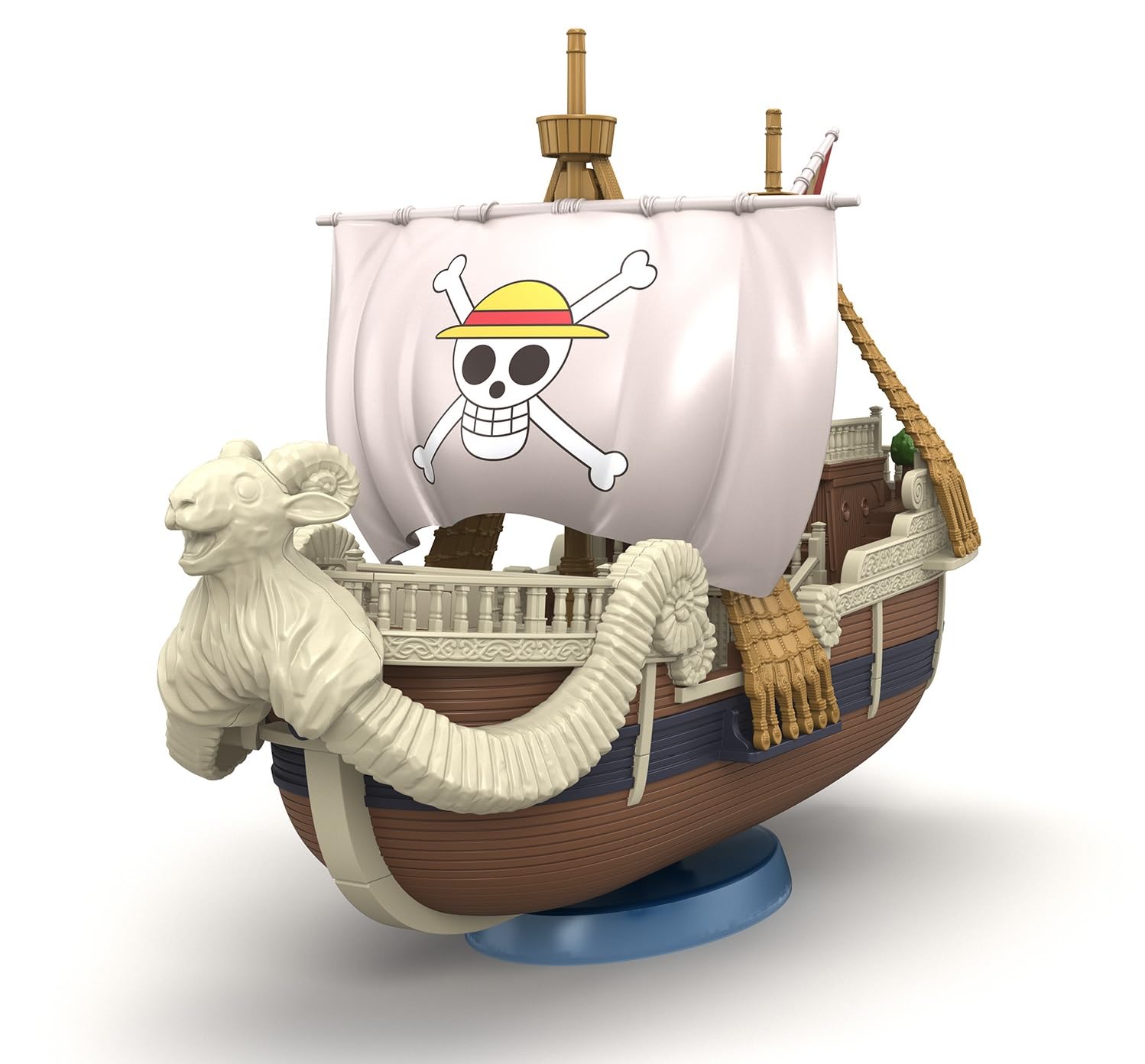 One Piece Grand Ship Collection Going Merry Model Kit - Pre-Colored Plastic Model from Netflix Series