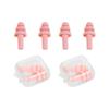 Soft Silicone Ear Plug Ear Protection Sleeping Travel Anti-Noise Earplugs Waterproof Swim Earplugs for Adult Children Swimmers