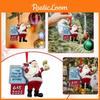 Adorable Santa Claus Gas Oil Hanging Pendant Xmas Gift