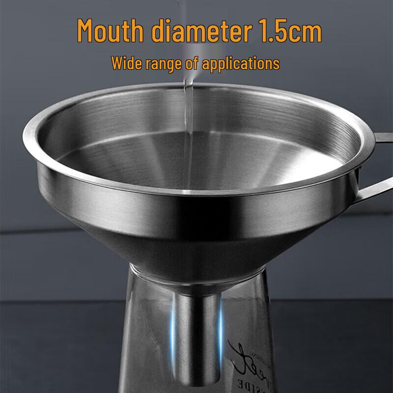 NHZHIW 304 Stainless Steel Kitchen Funnel Set