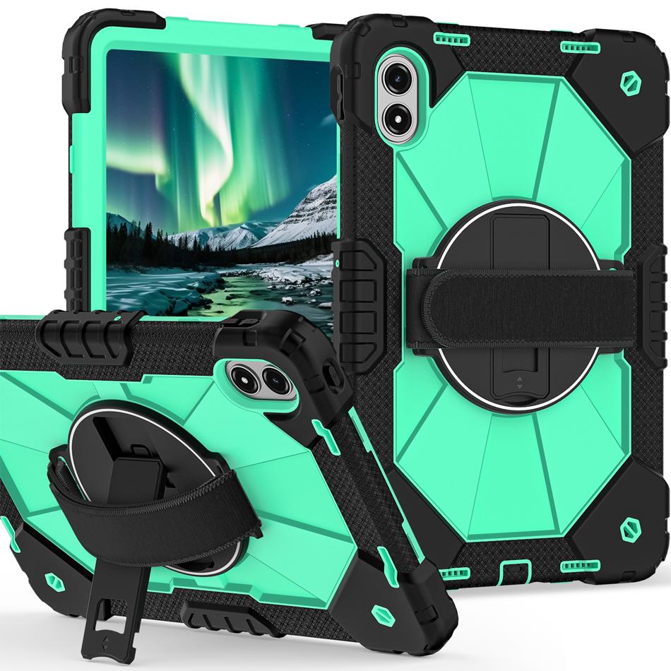 360 Rotation Handle Stand Tablet Case for Xiaomi Mi Pad 7 Pro Redmi Pad 2 Pro Poco 12.1 SE 8.7 Inch Case Shockproof Hard Cover