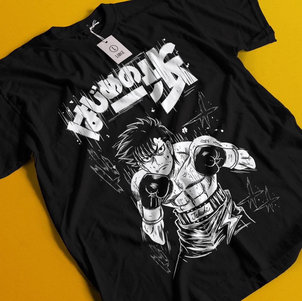 Hajime No Ippo T-Shirt Makunouchi Shirt Mamoru Ichiro Miyata Tshirt Ryo Mashiba