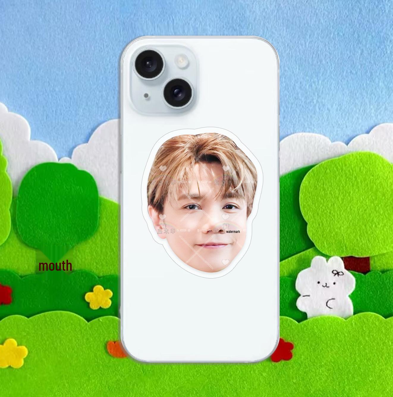 

Kenny Kwan & Hins Cheung Acrylic Phone Grip - Celebrity Logo Design