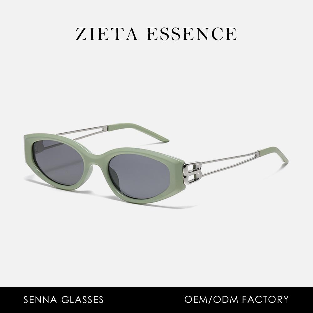 Retro G Cat Eye Sunglasses Futuristic Sunglasses Loop Single Sister Concert Sunglasses