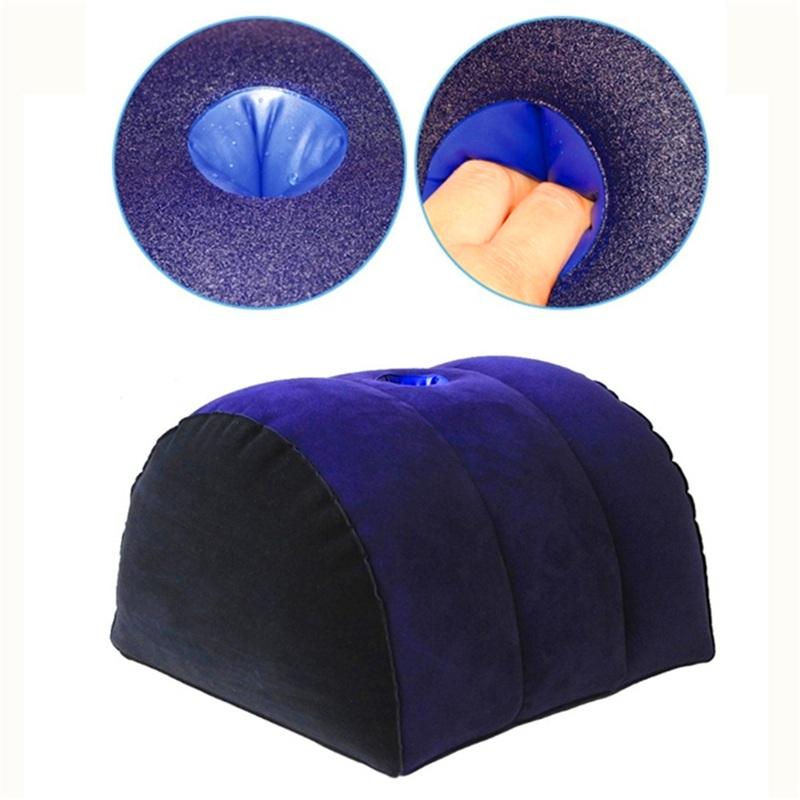 Triangle Pillow Couples Positions Aid Cushione Inflatable Air Husband And Wife Exotic Night Seat Sport Bed Wedge Adult Love