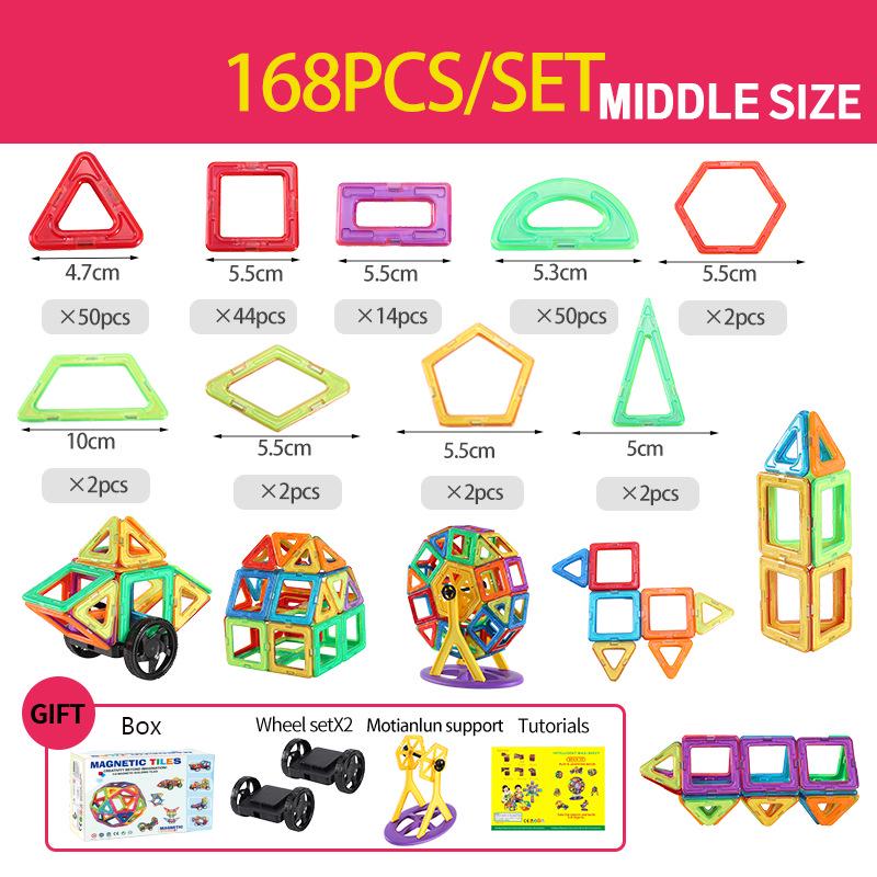 Magnetic Tiles: Children's Building Blocks Educational Toy Set