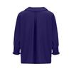 Women's Fashion V-neck Casual Long Sleeve Loose Shirt Blouse Tops Smock T-Shirt