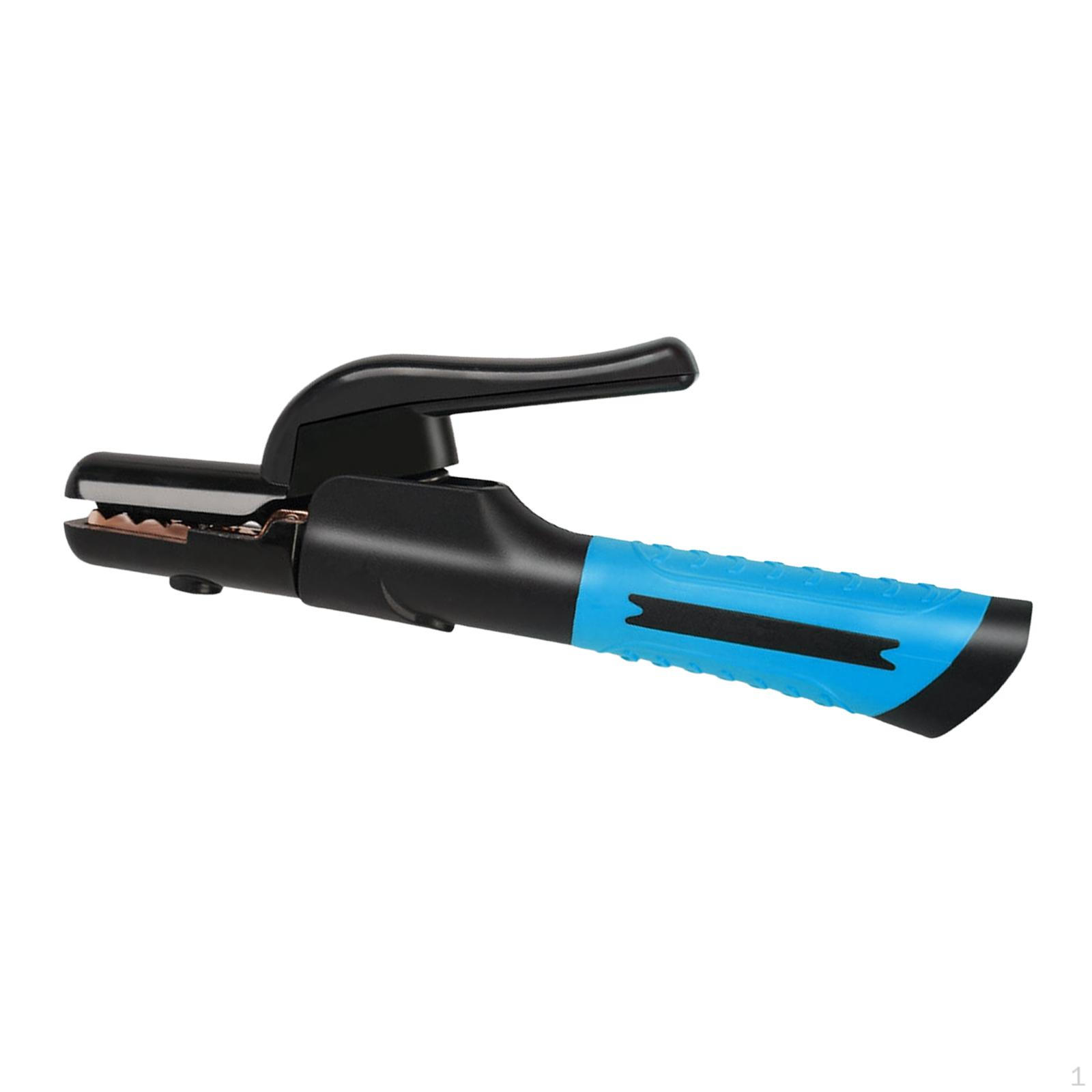 

Clamp, Electrode Holder, Anti-500A Groove Jaw, 9.65 Electric Welding Clamp for Mechanics, синій