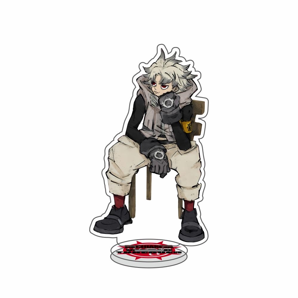 Anime FigureGachiakuta Acrylic Stand Model Plate Keychain Rudo Enjin Zanka Riyo Jabber Desk Decor Collection Cosplay Fans Gifts