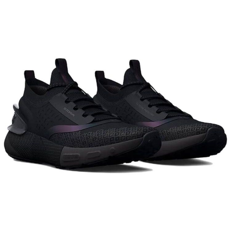 Under Armour HOVR Phantom 3 Storm Triple Black Unisex Sneakers 3025522-001