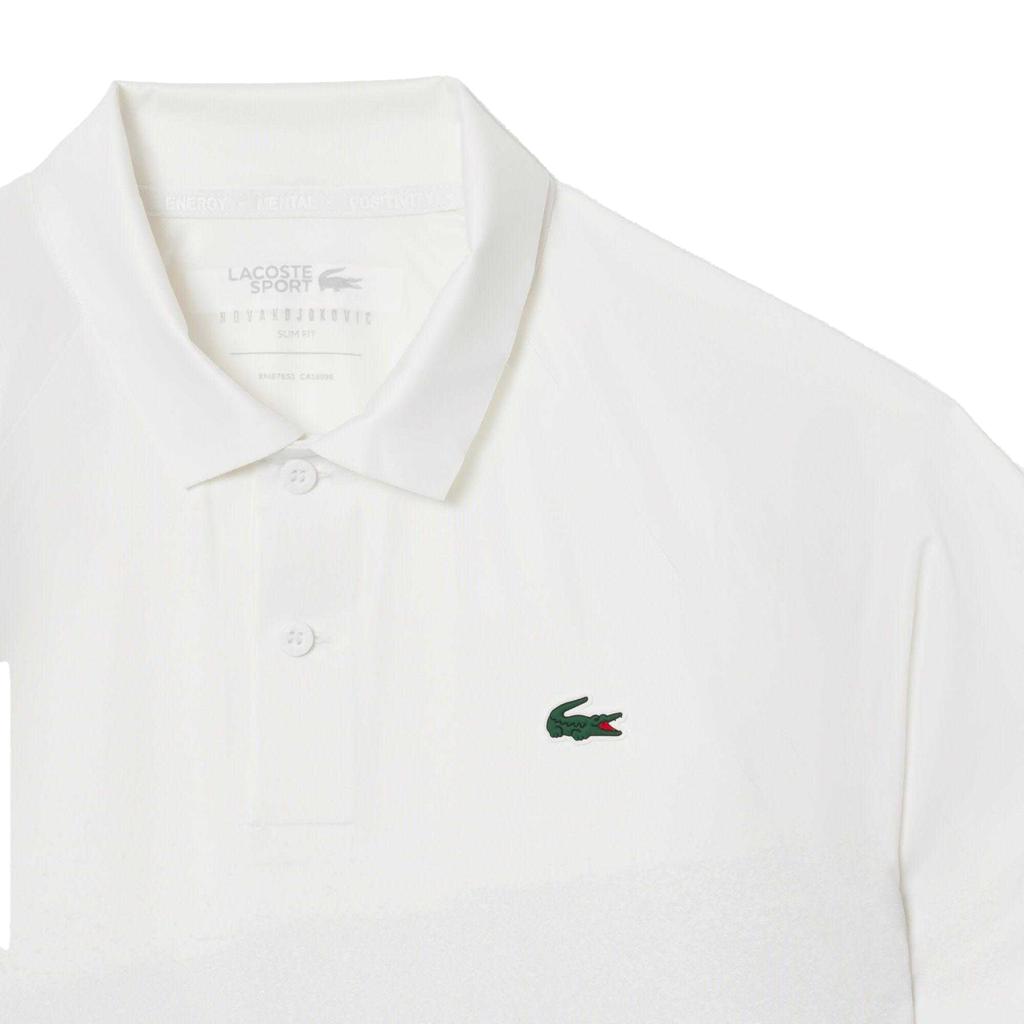 Lacoste Herren Novak Djokovic Tennis-Polohemd für den Platz