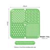 Slow Feeding Design Pet Lick Mat Silicone Material Dog Food Plate New Silicone Mat  Slow Eating