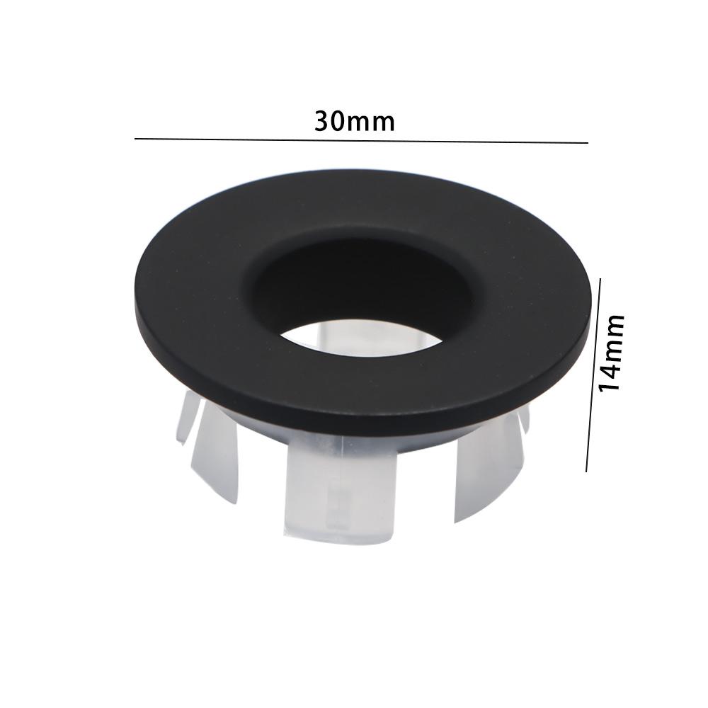 Bathroom Basin Faucet Sink Overflow Cover Brass Six-foot Ring Insert Replacement