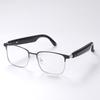 Smart Bluetooth Glasses GS06: Metal Frame, Magnetic Charging, Photochromic Lenses, Stereo Sound.