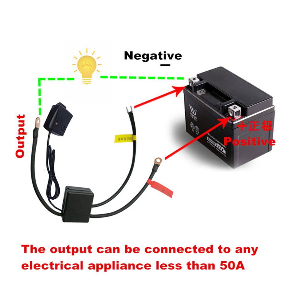 Universal Shock sensor Vibration sensor switch Control 12v motorcycle Battery Di
