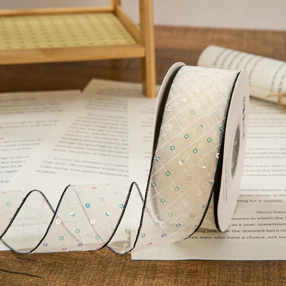 4cm Silk Ribbon Gift Wrapping Bouquets DIY Decor Creative Chiffon Ribbon