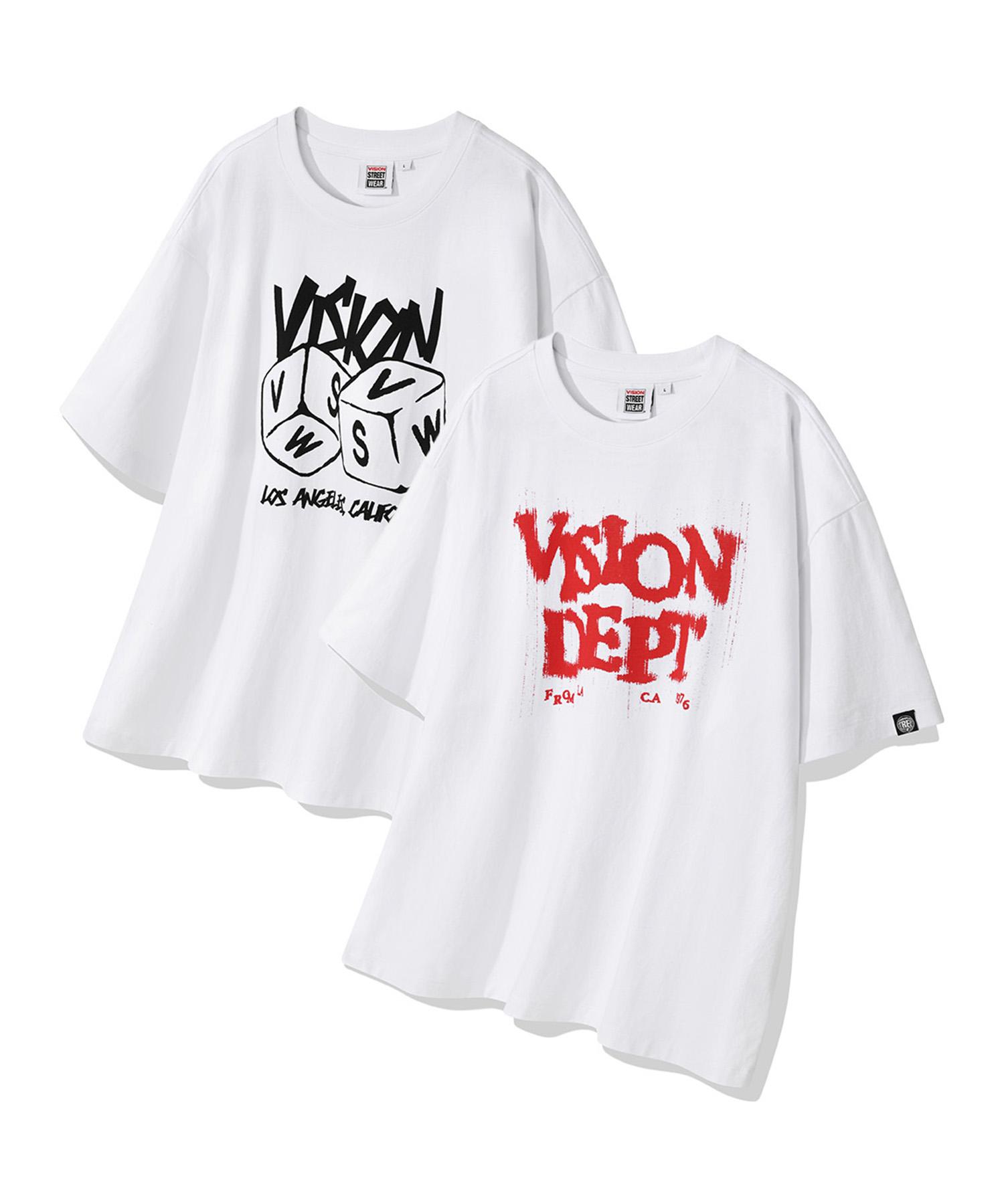 Vision Streetwear Vsw 2Pack Graphic T-Shirts White S