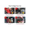 Car Jump Starter 28000mah Water-Resistant Jump Starter Battery Pack Battery Jumper Starter Portable 200W 12V/1A LED Light