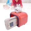 Kids Piggy Bank with Fingerprint and Password Automatic Scroll Paper Money Electronic Piggy Bank