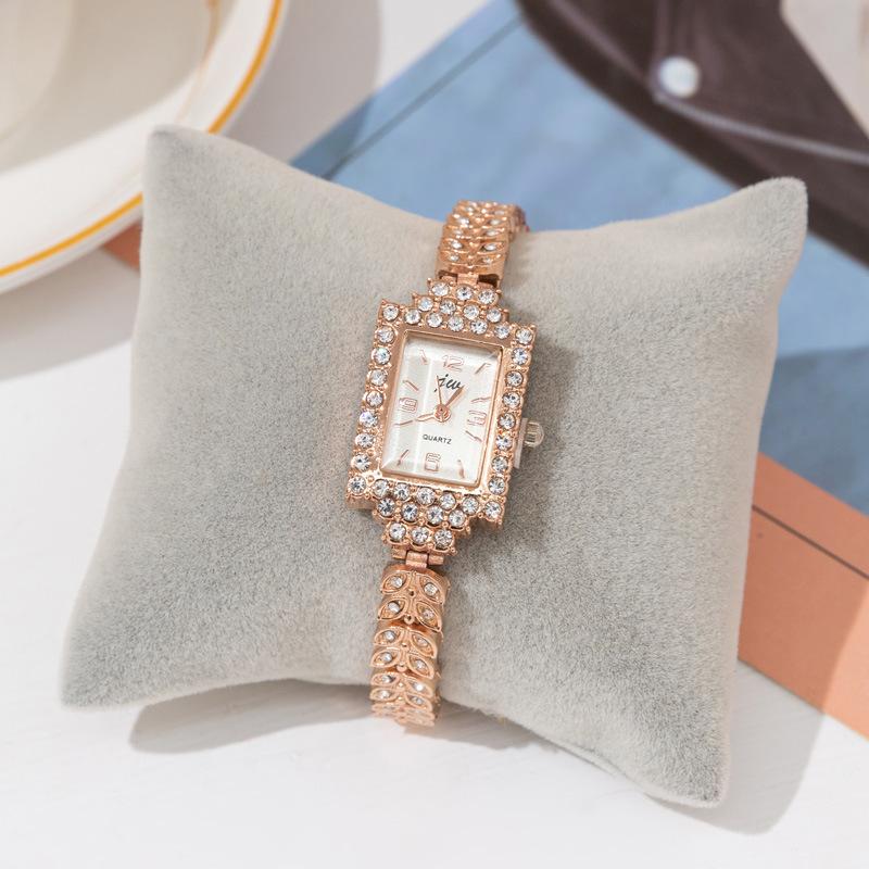 Jw Bracelet Watch Niche Light Luxury Square Gypsy Star Fashion Alloy Bracelet